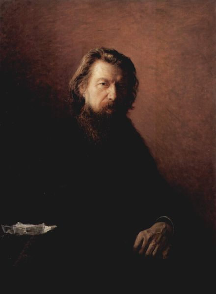 Alexei Potechin 1876 Nikolai Ge (1831-1894)  Tretyakov Gallery Moscow